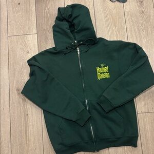Disney Haunted Mansion zip hoodie size Medium